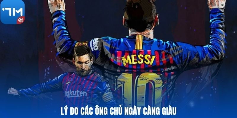 Lý do các ông chủ ngày càng giàu
