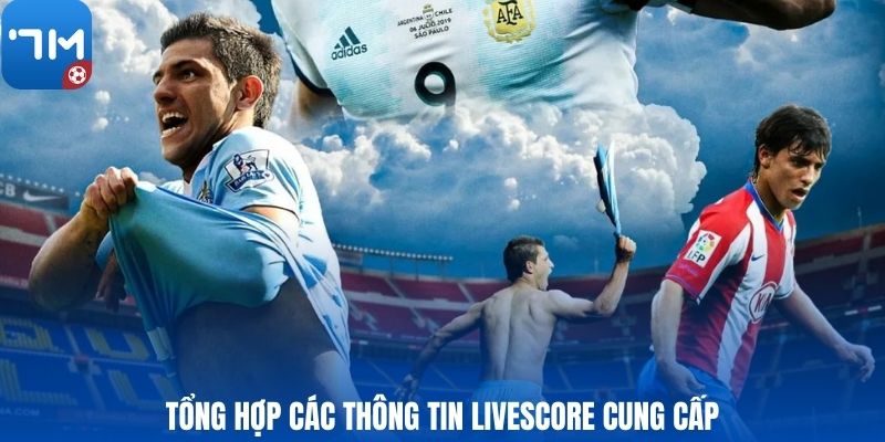 Tổng hợp các thông tin Livescore cung cấp
