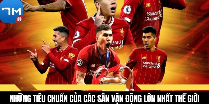 Những tiêu chuẩn của các sân vận động lớn nhất thế giới